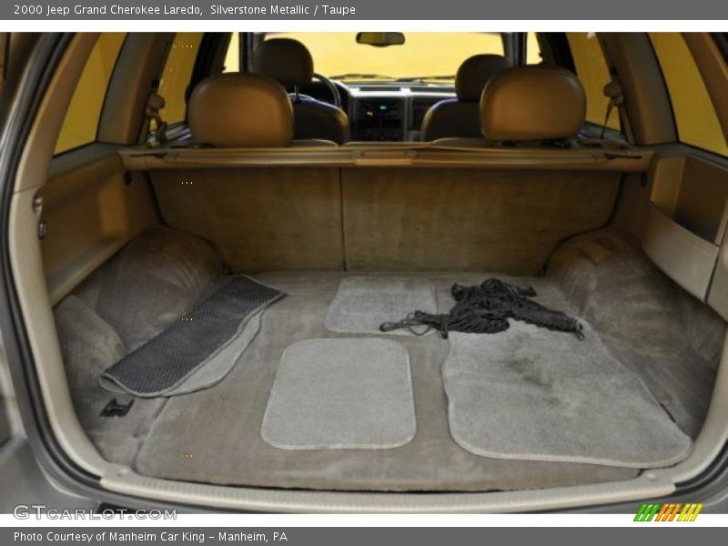 Silverstone Metallic / Taupe 2000 Jeep Grand Cherokee Laredo