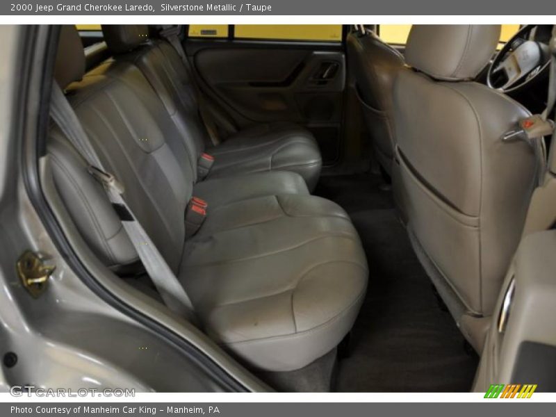 Silverstone Metallic / Taupe 2000 Jeep Grand Cherokee Laredo