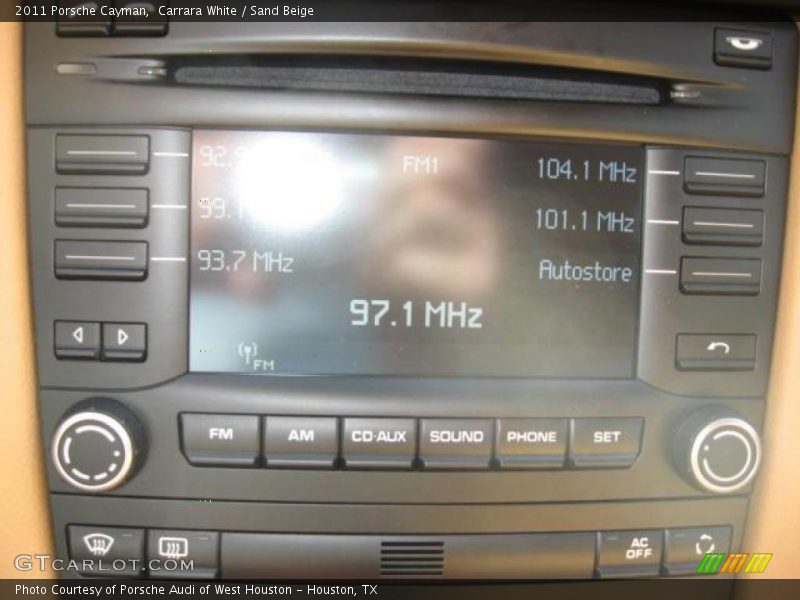 Carrara White / Sand Beige 2011 Porsche Cayman