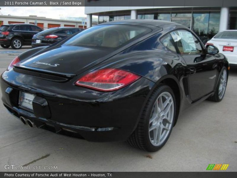 Black / Sand Beige 2011 Porsche Cayman S