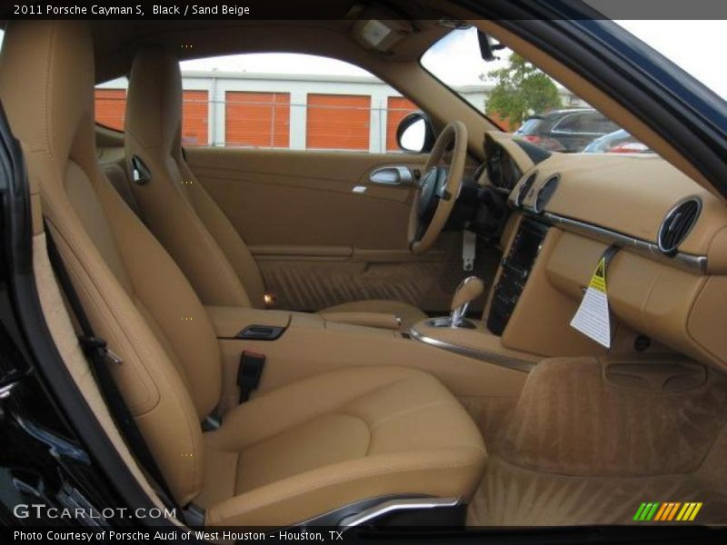  2011 Cayman S Sand Beige Interior