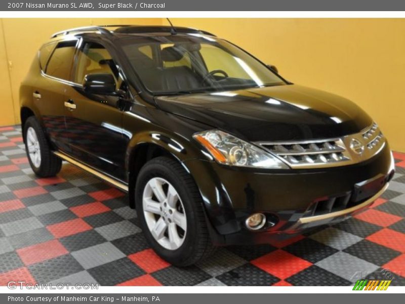 Super Black / Charcoal 2007 Nissan Murano SL AWD