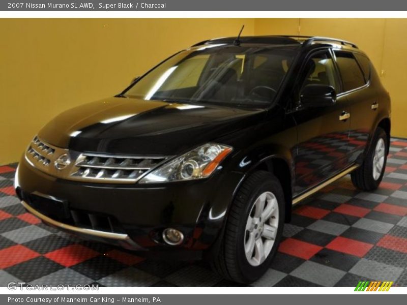 Super Black / Charcoal 2007 Nissan Murano SL AWD