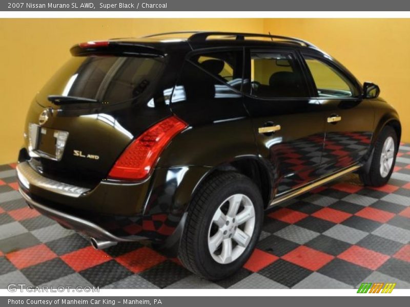 Super Black / Charcoal 2007 Nissan Murano SL AWD