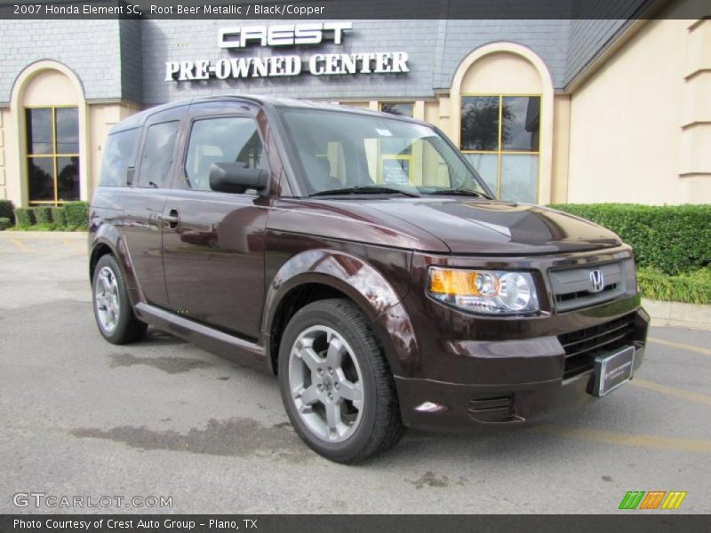 Root Beer Metallic / Black/Copper 2007 Honda Element SC