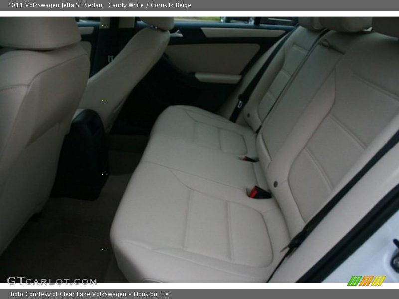 Candy White / Cornsilk Beige 2011 Volkswagen Jetta SE Sedan