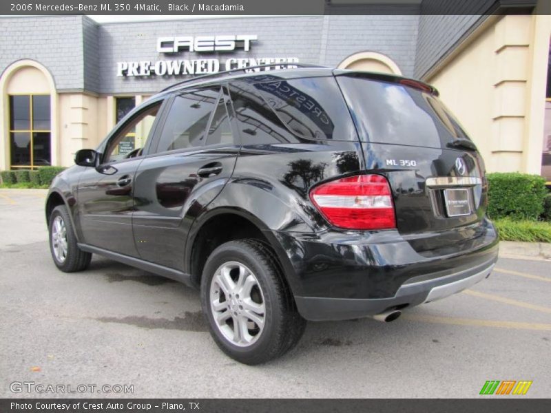 Black / Macadamia 2006 Mercedes-Benz ML 350 4Matic