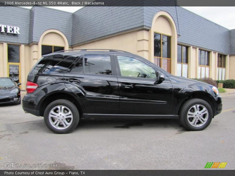 Black / Macadamia 2006 Mercedes-Benz ML 350 4Matic