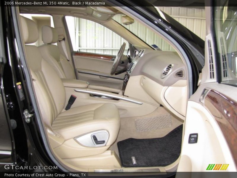 Black / Macadamia 2006 Mercedes-Benz ML 350 4Matic
