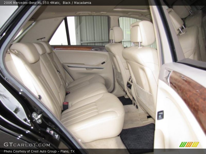 Black / Macadamia 2006 Mercedes-Benz ML 350 4Matic