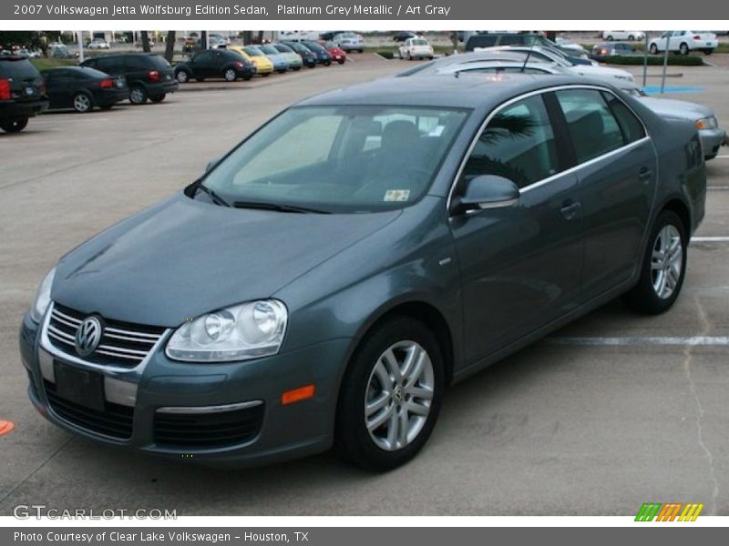 Platinum Grey Metallic / Art Gray 2007 Volkswagen Jetta Wolfsburg Edition Sedan