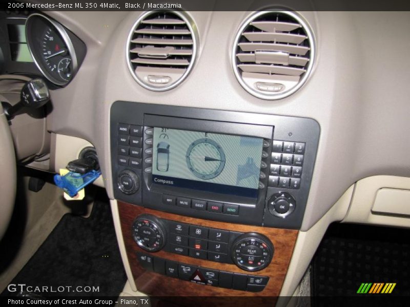 Black / Macadamia 2006 Mercedes-Benz ML 350 4Matic