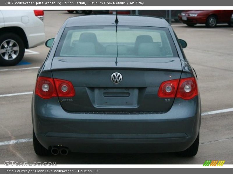 Platinum Grey Metallic / Art Gray 2007 Volkswagen Jetta Wolfsburg Edition Sedan