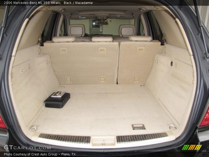 Black / Macadamia 2006 Mercedes-Benz ML 350 4Matic