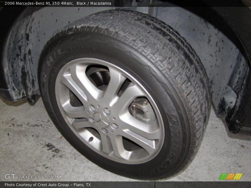 Black / Macadamia 2006 Mercedes-Benz ML 350 4Matic