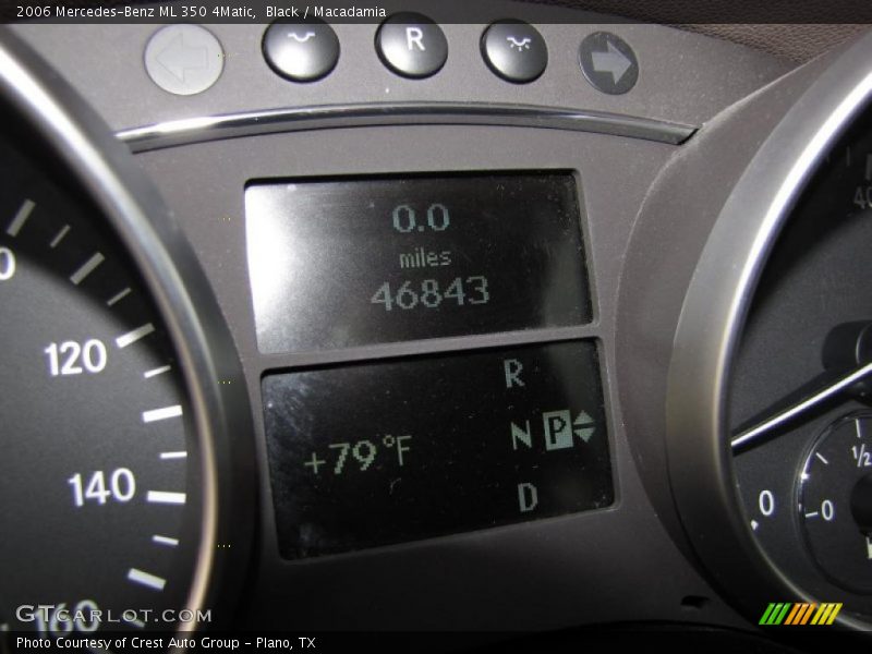 Black / Macadamia 2006 Mercedes-Benz ML 350 4Matic