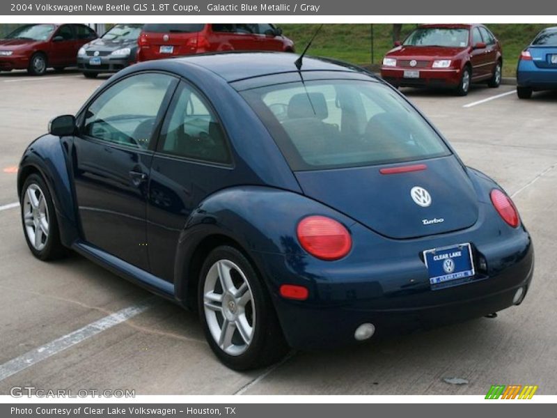 Galactic Blue Metallic / Gray 2004 Volkswagen New Beetle GLS 1.8T Coupe