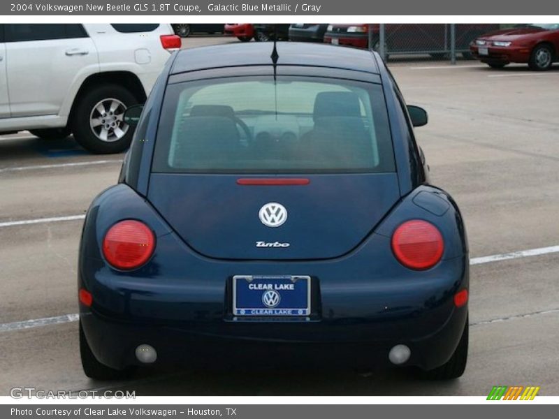 Galactic Blue Metallic / Gray 2004 Volkswagen New Beetle GLS 1.8T Coupe