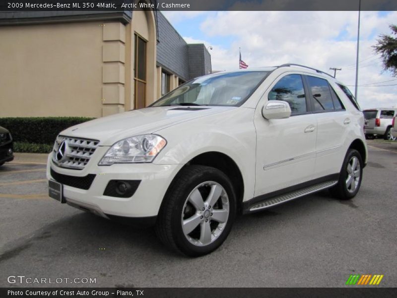 Arctic White / Cashmere 2009 Mercedes-Benz ML 350 4Matic