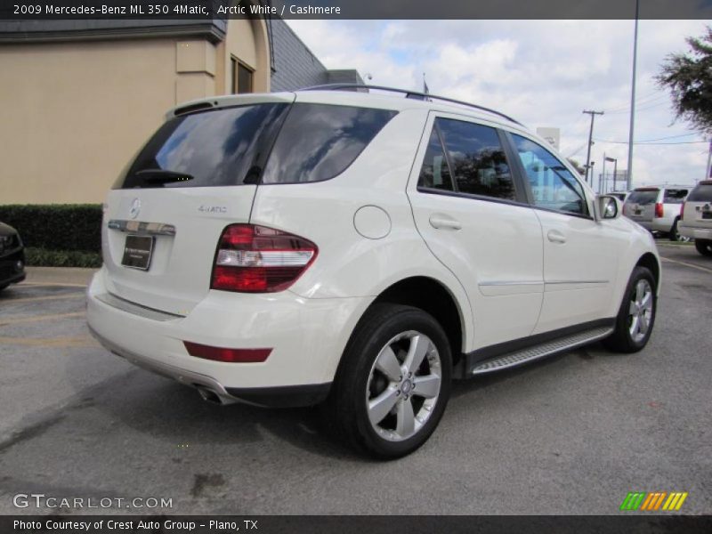 Arctic White / Cashmere 2009 Mercedes-Benz ML 350 4Matic