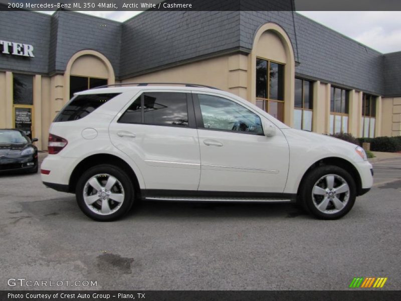 Arctic White / Cashmere 2009 Mercedes-Benz ML 350 4Matic
