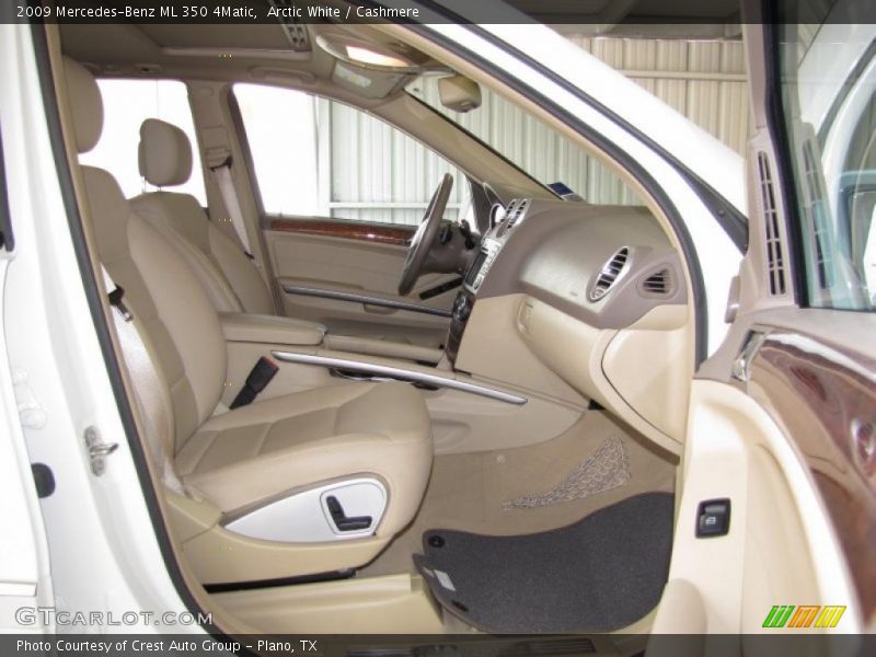 Arctic White / Cashmere 2009 Mercedes-Benz ML 350 4Matic