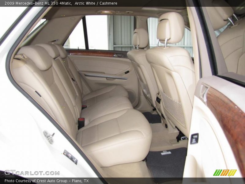Arctic White / Cashmere 2009 Mercedes-Benz ML 350 4Matic