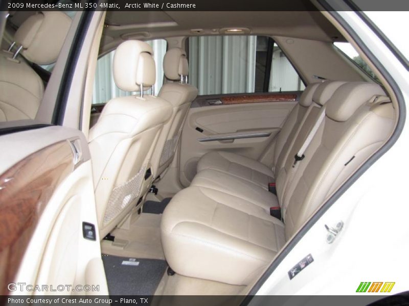 Arctic White / Cashmere 2009 Mercedes-Benz ML 350 4Matic