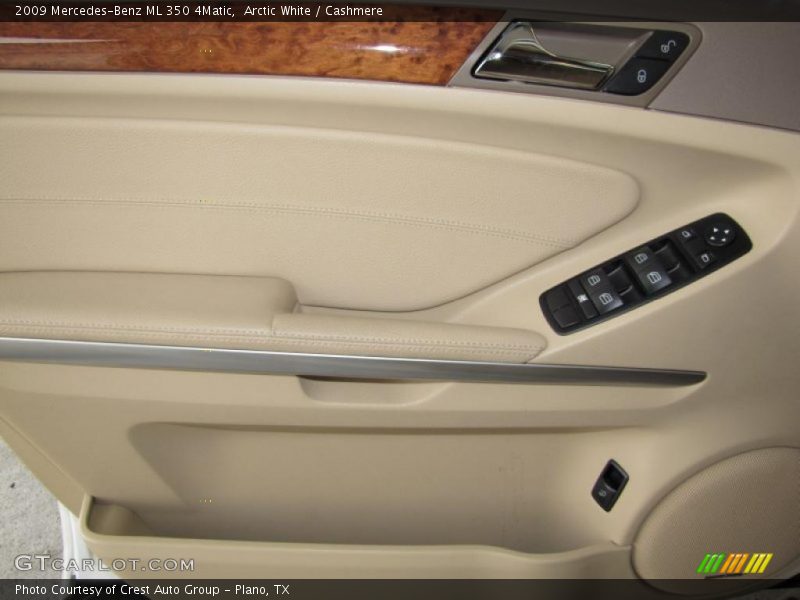 Arctic White / Cashmere 2009 Mercedes-Benz ML 350 4Matic