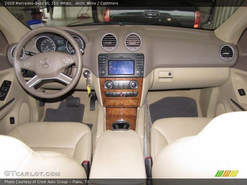 Arctic White / Cashmere 2009 Mercedes-Benz ML 350 4Matic