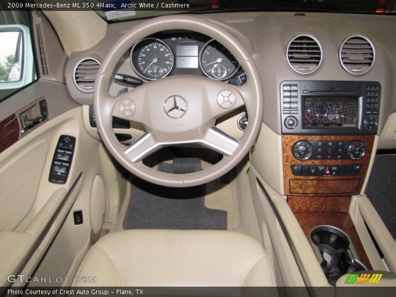 Arctic White / Cashmere 2009 Mercedes-Benz ML 350 4Matic