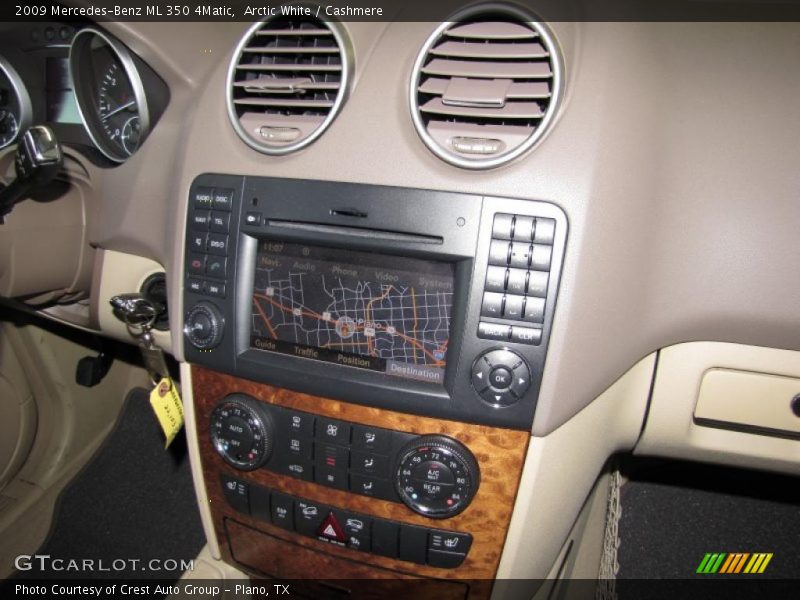 Arctic White / Cashmere 2009 Mercedes-Benz ML 350 4Matic