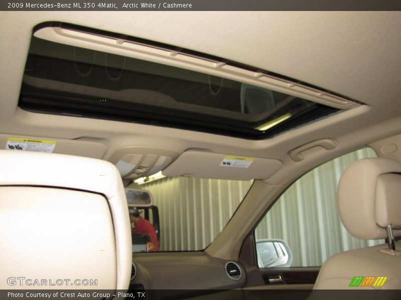 Arctic White / Cashmere 2009 Mercedes-Benz ML 350 4Matic