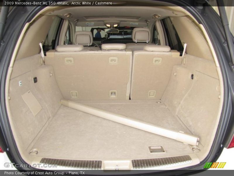 Arctic White / Cashmere 2009 Mercedes-Benz ML 350 4Matic