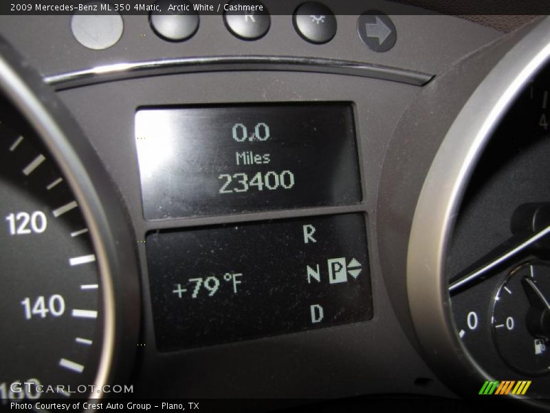 Arctic White / Cashmere 2009 Mercedes-Benz ML 350 4Matic