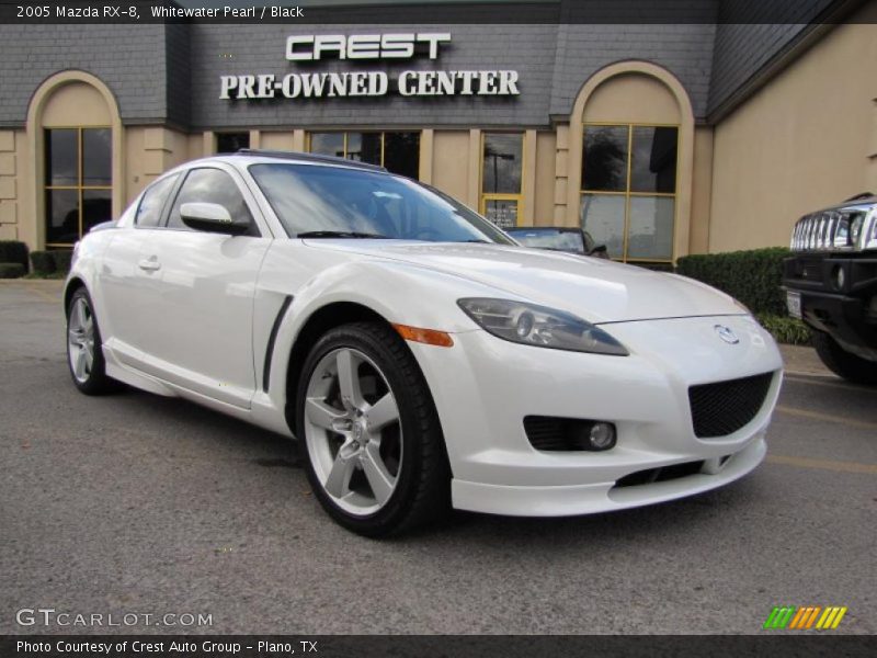 Whitewater Pearl / Black 2005 Mazda RX-8