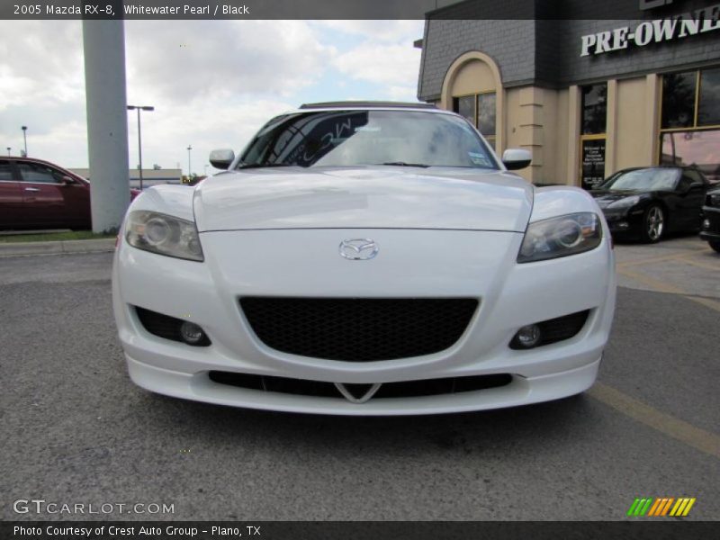 Whitewater Pearl / Black 2005 Mazda RX-8