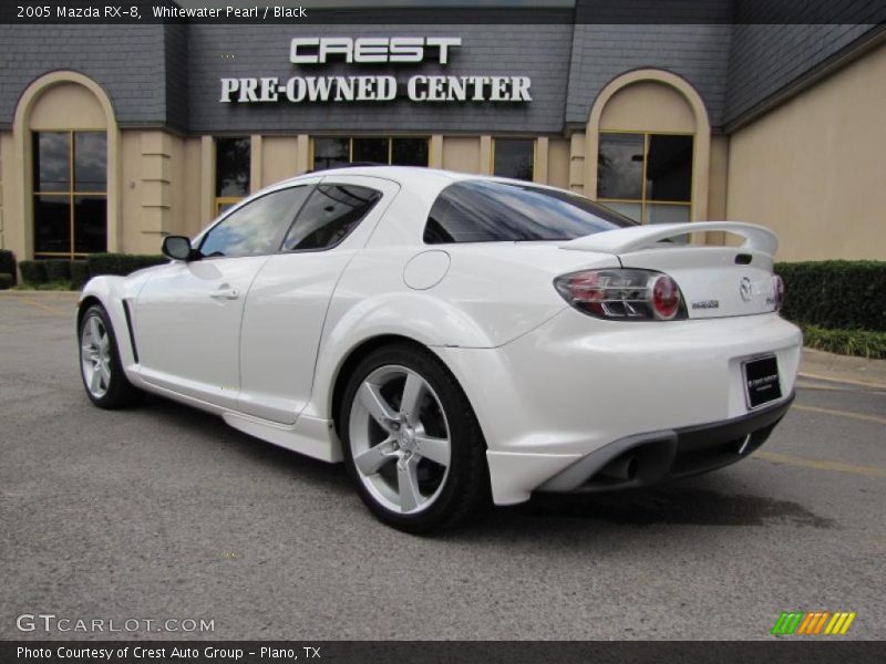 Whitewater Pearl / Black 2005 Mazda RX-8