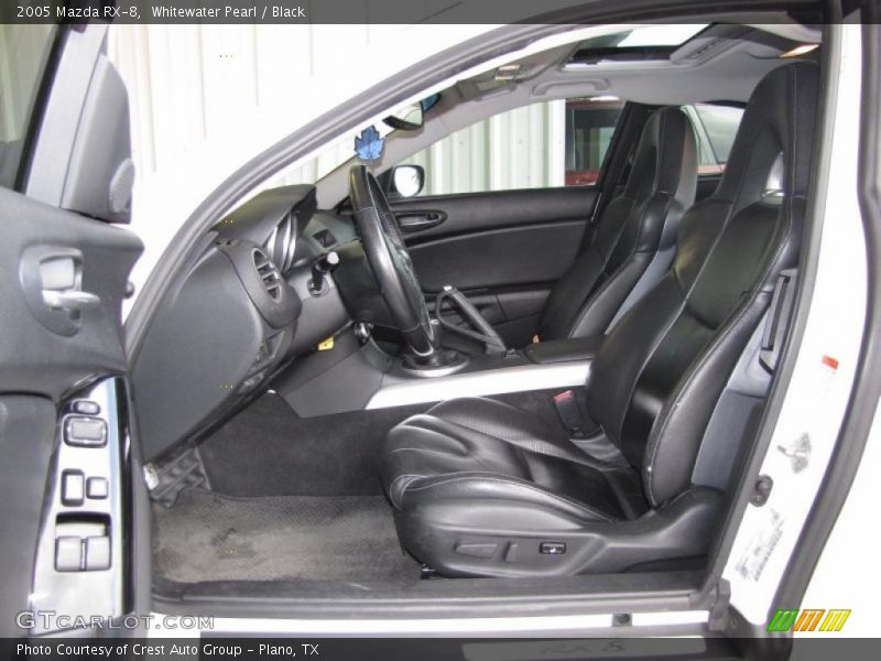 Whitewater Pearl / Black 2005 Mazda RX-8