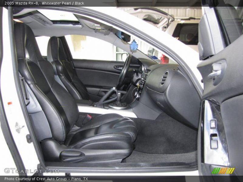 Whitewater Pearl / Black 2005 Mazda RX-8