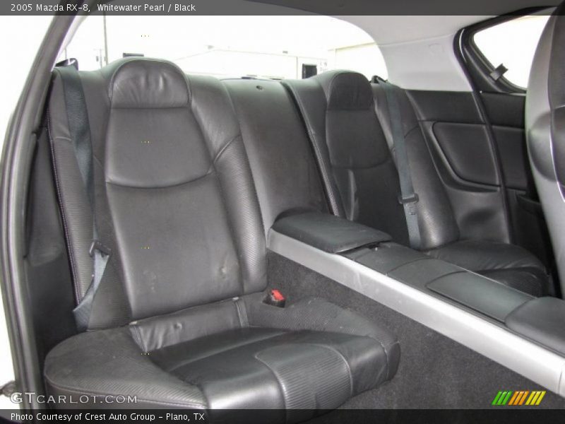 Whitewater Pearl / Black 2005 Mazda RX-8