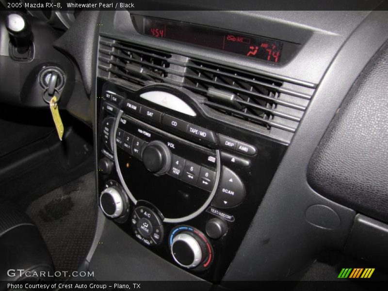Whitewater Pearl / Black 2005 Mazda RX-8