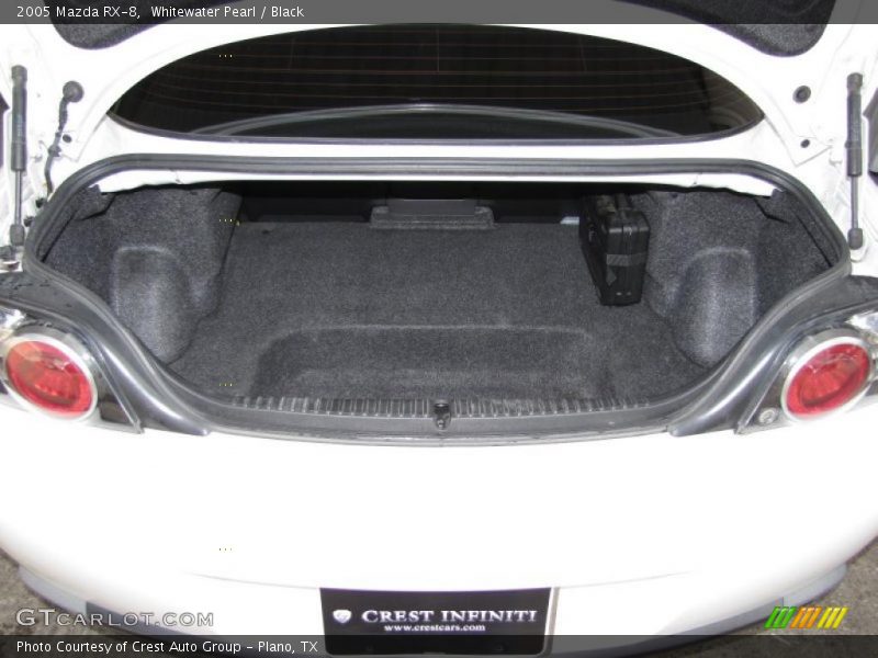 Whitewater Pearl / Black 2005 Mazda RX-8