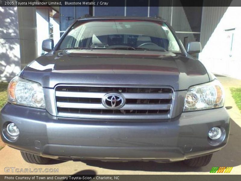 Bluestone Metallic / Gray 2005 Toyota Highlander Limited