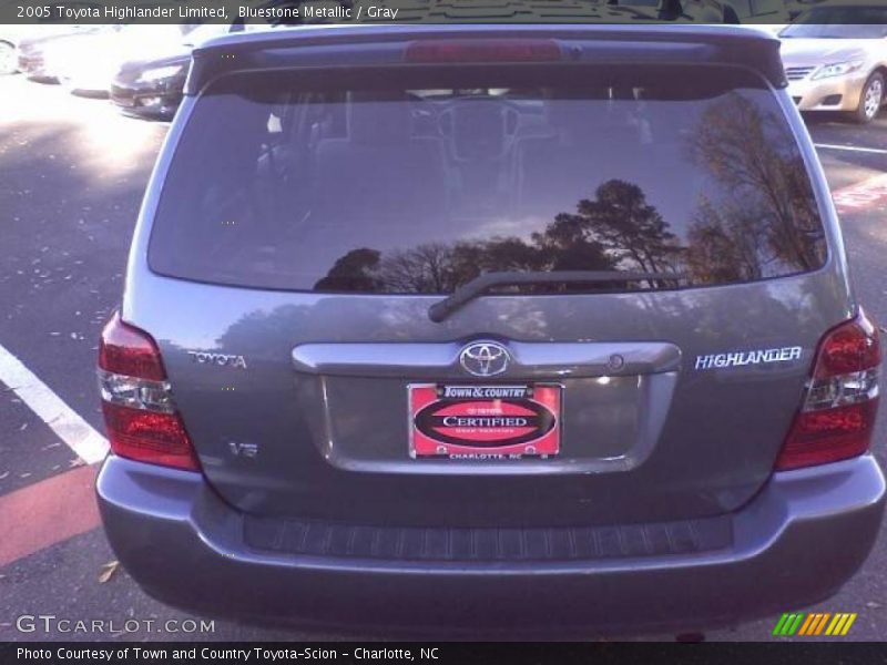 Bluestone Metallic / Gray 2005 Toyota Highlander Limited
