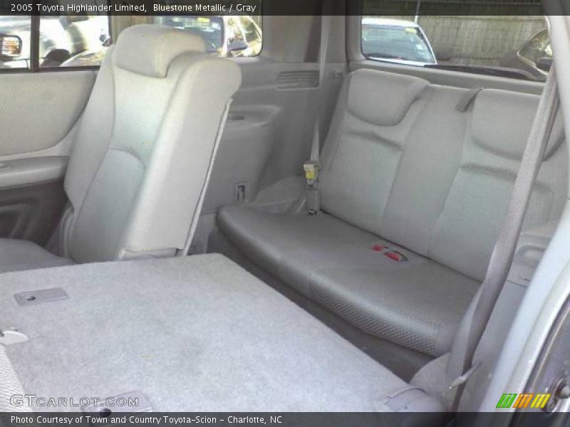 Bluestone Metallic / Gray 2005 Toyota Highlander Limited