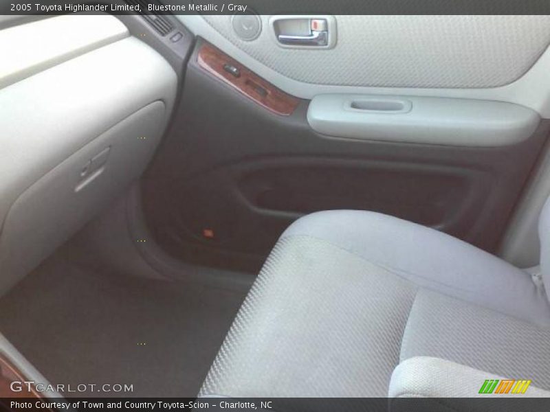 Bluestone Metallic / Gray 2005 Toyota Highlander Limited