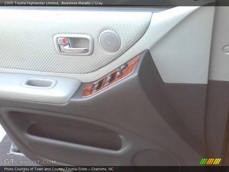 Bluestone Metallic / Gray 2005 Toyota Highlander Limited