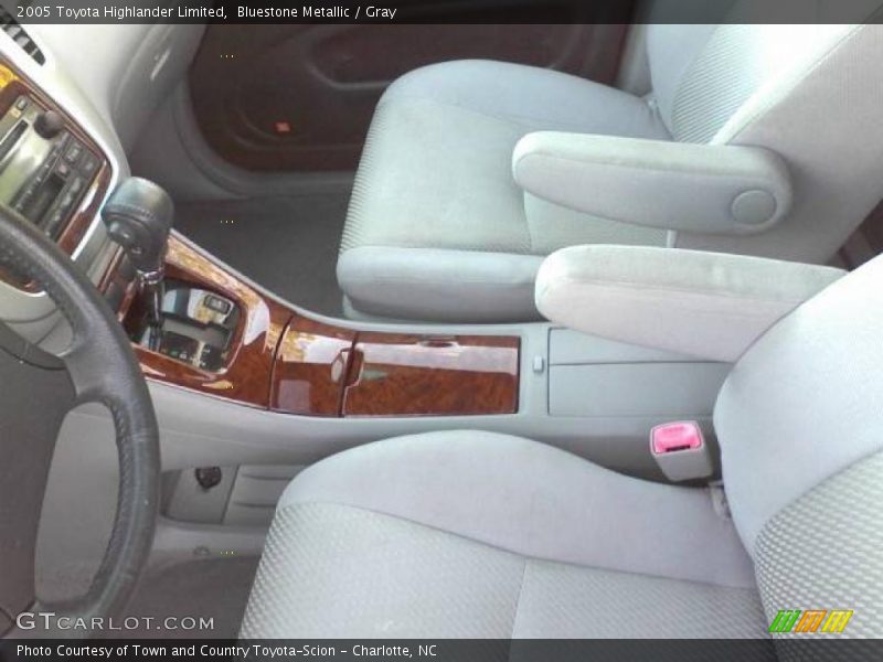 Bluestone Metallic / Gray 2005 Toyota Highlander Limited