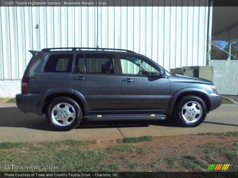 Bluestone Metallic / Gray 2005 Toyota Highlander Limited